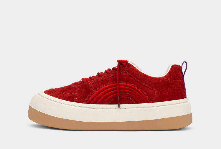Eytys Sneakers Eytys Sonic Suede Rosso